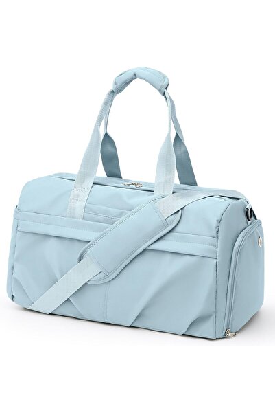 Generic Gym Bag for Women Men with Shoe Compartment, Sport Duffel Bag, Waterp...