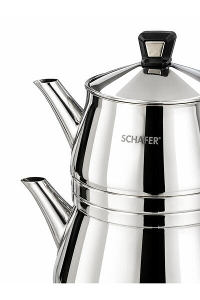 Schafer Premium Çaydanlık Takımı Büyük Boy TKEBT İNOX