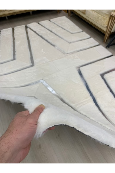 LUXURY FUR TAVŞAN TÜYÜ DOKULU HALI LF-2501