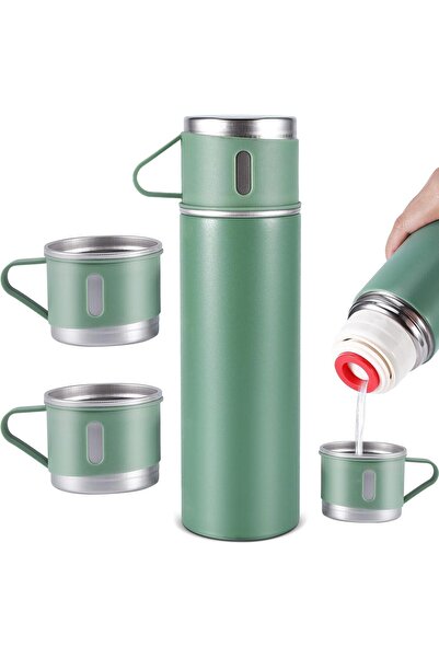 Generic Vacuum Insulated Water Bottles, 500ml/17.6oz Stainless Steel Travel M...