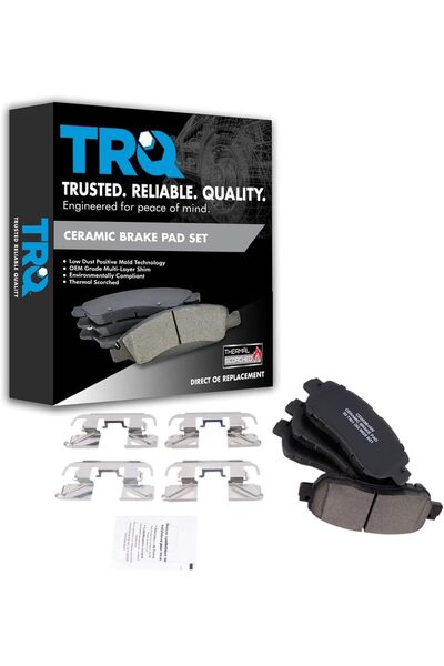 Generic Front Posi Ceramic Disc Brake Pad Kit Set for 2018-2019 Nissan Kicks New
