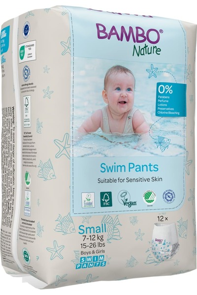 OEM Scutece chiloțel pentru înot mărimea S, 7-12 kg, 12 buc
