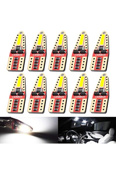 Generic مصباح LED أزرق 194 بـ 168 2825 W5W T10 مع شريحة 7020 ثنائية SMD للوحة...