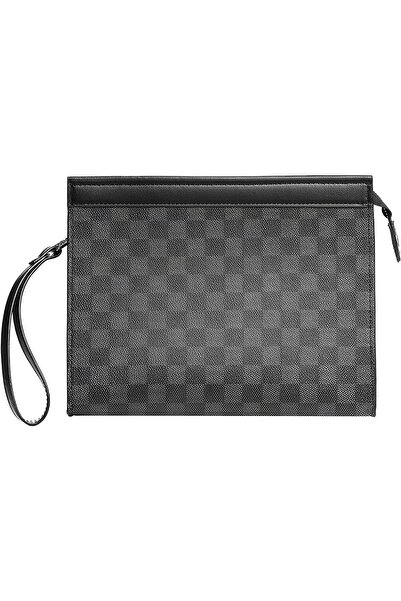 Generic Leather Large Wallet for Men, Handbag Wallet for Men (Black)