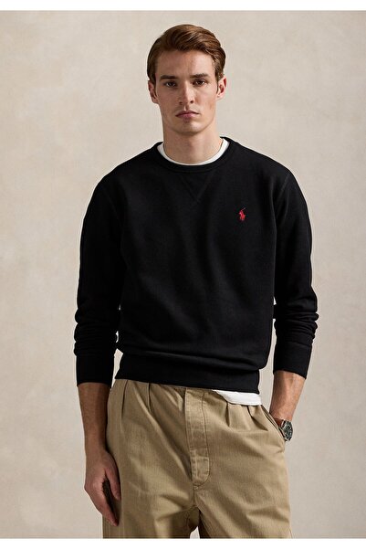 Ralph Lauren Blue Pony Nakışlı Yuvarlak Yaka Sweatshirt