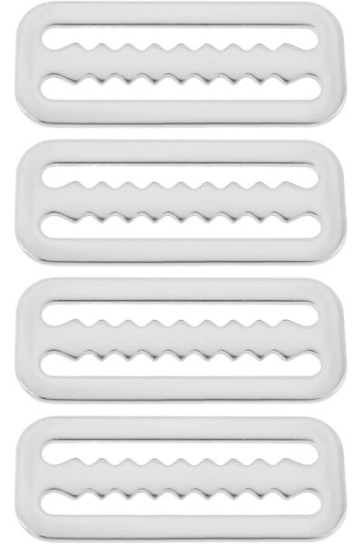 Generic 4PCS Scuba Weight Belt Keepers for 2 Inch Webbing Belts 6x2.3cm 316 S...