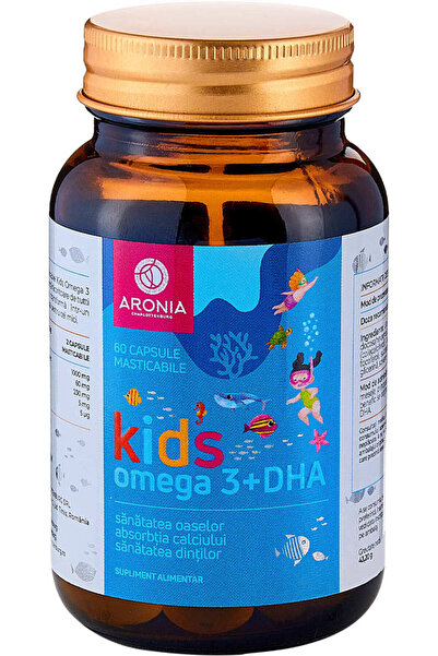 OEM Kids Omega 3 + DHA, 60 buc
