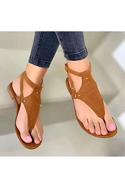 Generic Women Sandals Summer Outdoor Beach Flip-Flop Sandals Solid Fashion Gl...