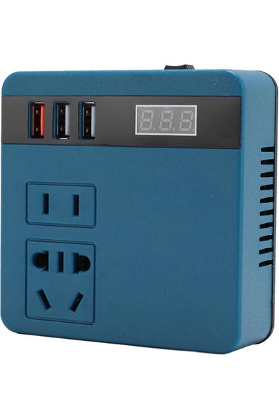 Generic for Car, DC to AC Converter with Voltage Display, Multifunction Lithi...