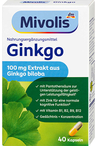 OEM Capsule cu Ginkgo biloba, 40 buc