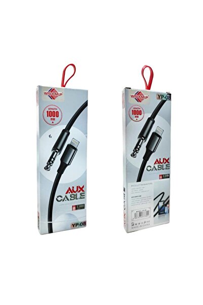 OEM Wisdomup Καλώδιο AUX 3.5mm Jack σε Lightning 1m YP-08 - AUX Cable