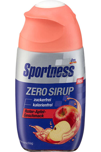 OEM Red apple syrup, sugar-free, 65 ml