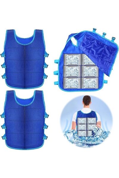 Generic Air Conditioned Jacket With Fans, Cooling Vest for Men Women, Evapora...