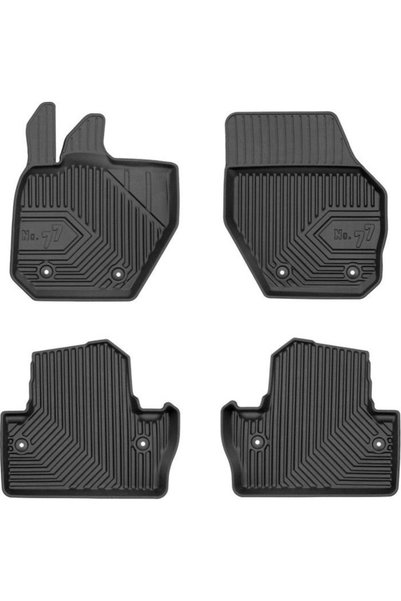 PTC Floor mats type Tray Volvo V60 I, production 2014-2018, Combi body