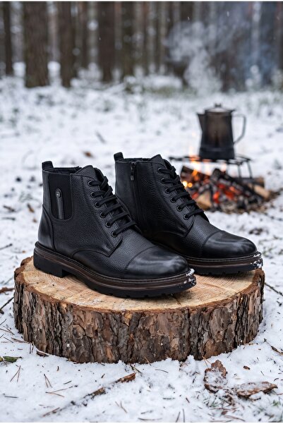 Daxtors Vasko Men's Cold-Proof Warm Lined Winter Boots