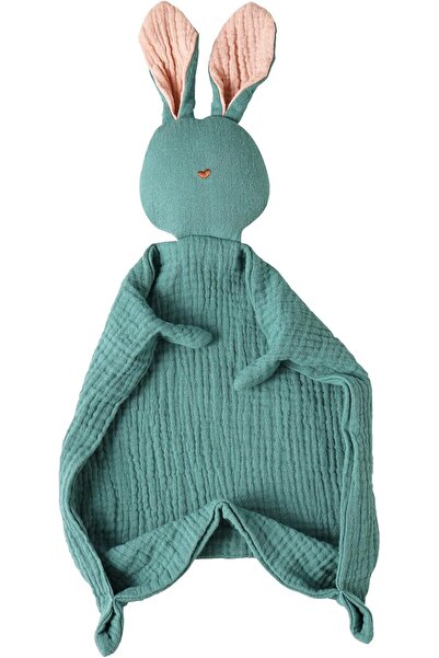 Generic Bunny Lovey Blanket for Boys and Girls, Cotton Muslin Security Blanke...