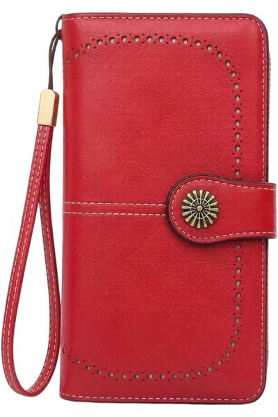 Generic Wallet for Women RFID Blocking Leather Clutch Long Purse Large Capaci...