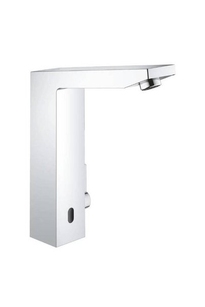 Grohe - Eurocube E Elektrikli Fotoselli Lavabo Bataryası L-Boyut Çift Su Giri...