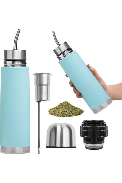 Generic Yerba Mate Tea Cup, Stainless Steel Double Walled Easy Wash Household...
