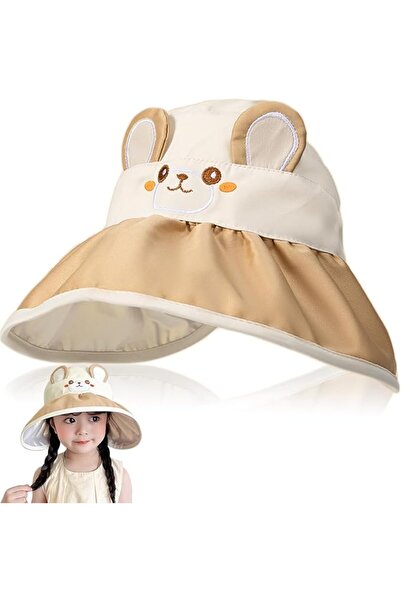 Jsofd Kids Sun Hat, UPF 50+ Boy Girl Protection Hat, Wide Brim Beach Hats, Ca...