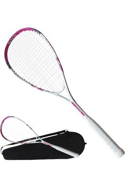 Generic Squash Racquet, Lightweight Aluminium Alloy Squash Racket with Carry ...
