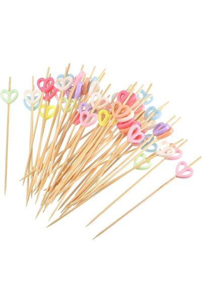 Generic Handmade Cocktail Picks, 100PCS Count Sticks Wooden Toothpicks Party,...