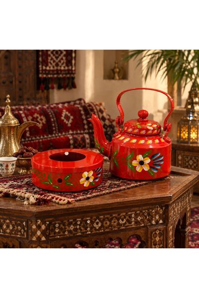 Genrice براد هندي بقاعدة تسخين 1 لتر