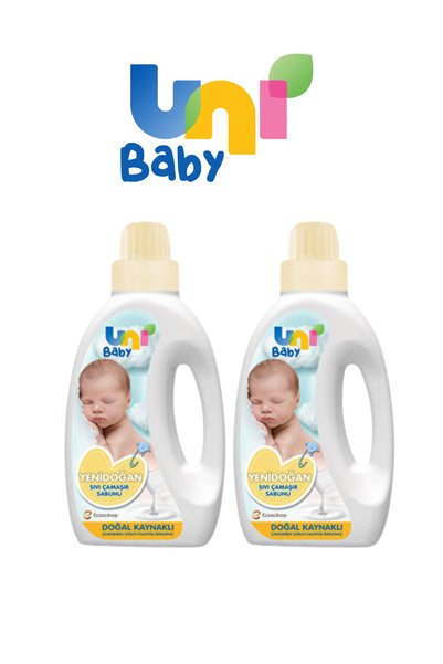 Uni Baby Yenidoğan Bebek Çamaşır Deterjanı 2x1500ml