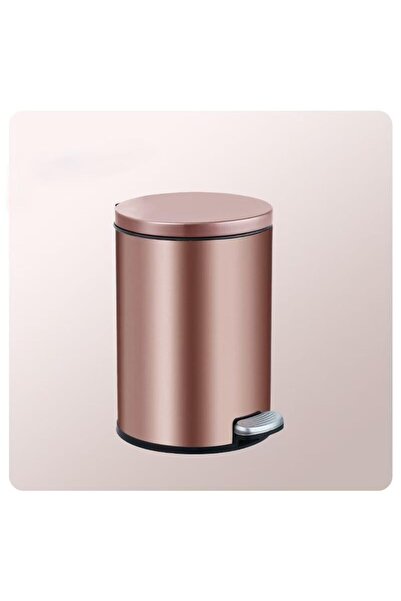 Generic Trash Can Stainless Steel With Soft-Close Foot Pedal, Garbage Can Bru...