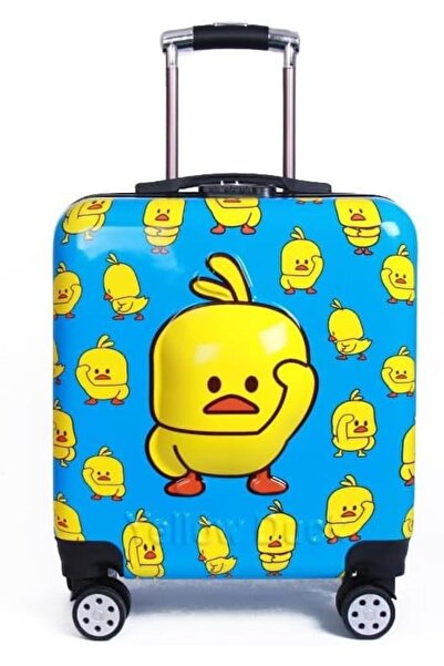 Generic 18" Kids Cute Luggage, Children's Travel Luggage with Wheels, Cartoon...