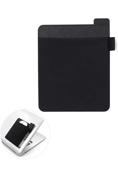 Generic Pocket Pouch for Laptop with Reusable Adhesive,Pouch Holder for Compu...