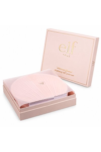 eif بوكس مكياج e.i.f الوردي المتكامل – 40 قطعة مع شنطة ومرآة