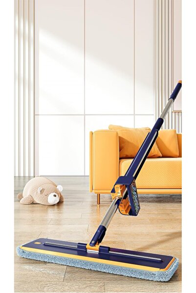 Generic Hands Free Flat Mop | Microfiber Cloth With Self Squeezing Water | We...
