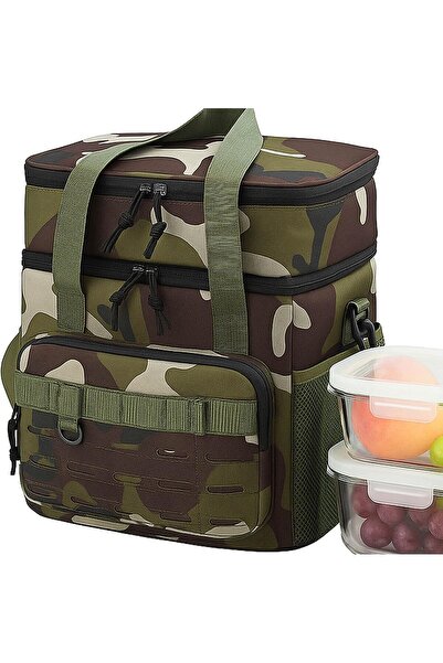 Generic Tactical Lunch Box - 18L Large Insulated Cooler Bag with Outdoor Ice ...