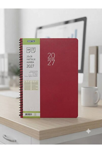 Gıpta 2027 422 -SEK 20X28 Haftalık Ajanda