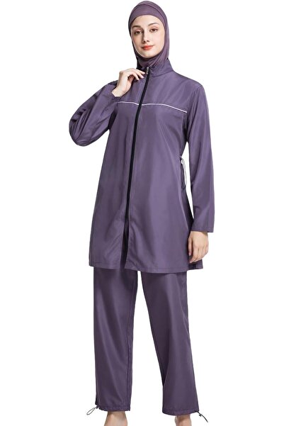 Generic Muslim Swimsuits for Women Rash Guard Swimwear Sun Protection Suits L...