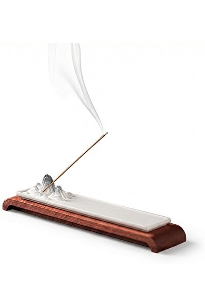 Generic Incense Holder -Mountains Line Stick Household Indoor Incense Burner ...