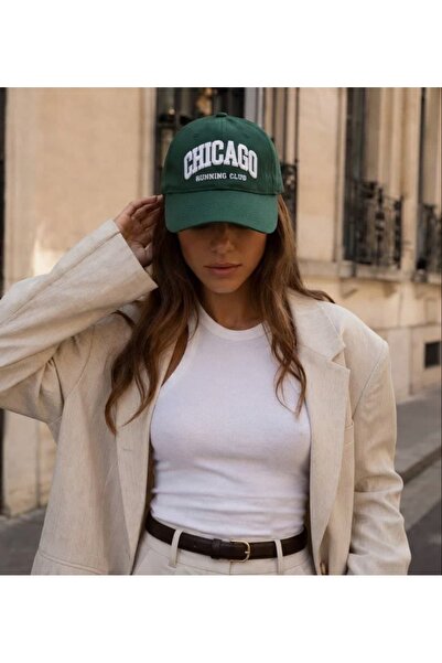 CHARMLUCKY Green Cap Hat