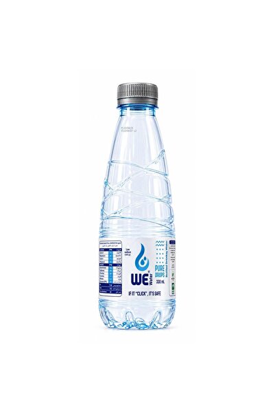WE WATER مياه شرب معبأة 330 مل - 20 زجاجة × 10 عبوات