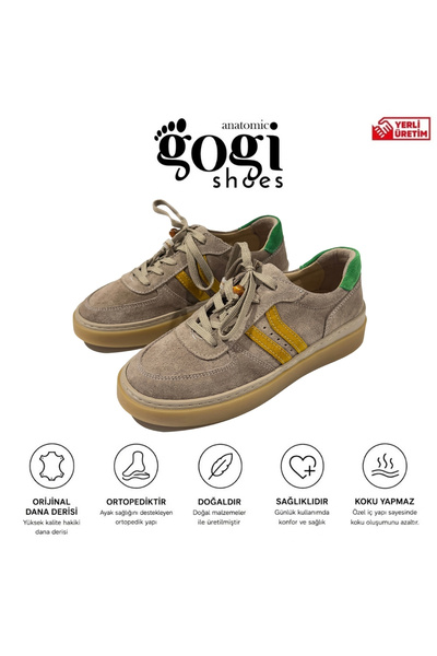 Casso Kadın Model 1421 Süet Ayakkabı Günlük Casual Sneaker Anatomik Rahat Ayakkabı
