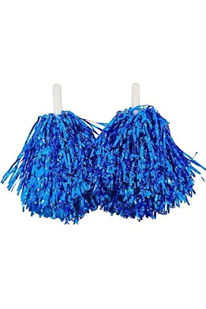 Generic Metallic Foil Plastic Cheerleading Pom Poms with Baton Handle for Sta...