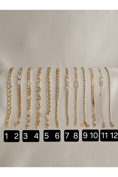 Zivazer Store Kadın xuping marka 14k gold renk bileklik modelleri