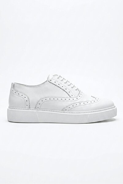 Ahmed Hamdi Bey Santos white men's leather shoes