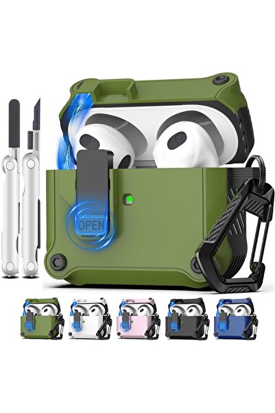 Generic Compatible with AirPods 4 Case Cover for Women and Men, Automatic Sna...