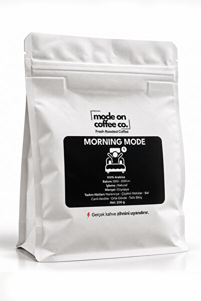 Morning Mode Etiyopya Filtre ve Espresso Kahve 200 gr | %100 Arabica | Natural İşleme