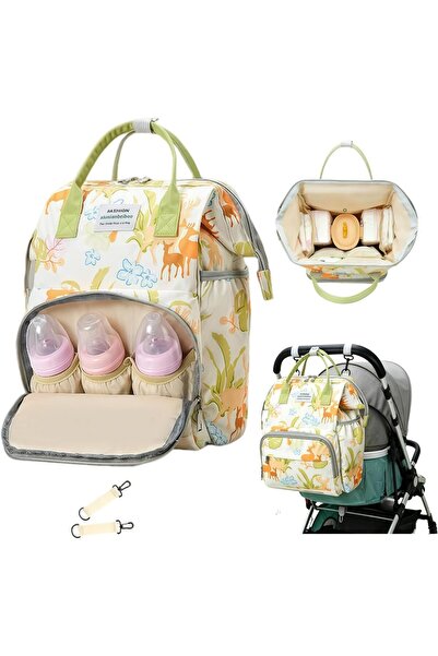 Generic Diaper Bag Backpack, Baby Girl Diaper Bag for Mom, Large Diaper Bag B...