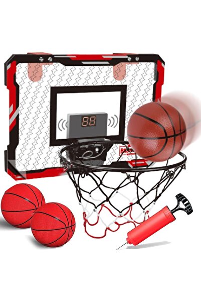 Generic Indoor Basketball Hoop for Kids Adults Mini Basketball Hoop with 2 Ba...