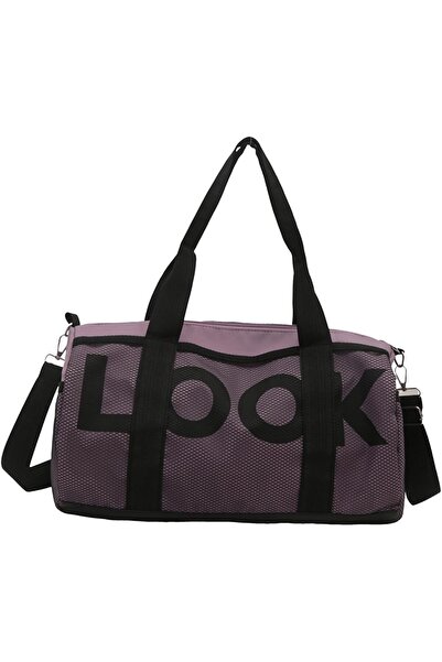 Generic Small Gym Bag Waterproof Holdall, Cute Travel Duffle Bag with Wet Com...