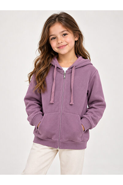 Ugly Duck 06-14 Years Old Hooded Sweatshirt - Dried Rose