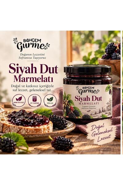 Siyah Dut / Karadut Marmelatı 200 Gr